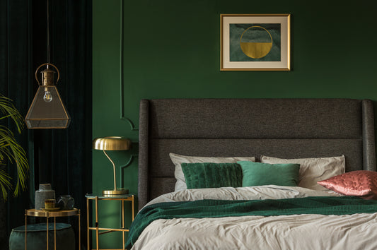 Dare to Dream: Elevate Your Bedroom with Dark and Dramatic Colours