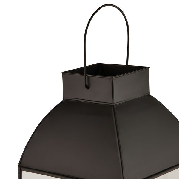 Black Dome Top Medium Black Lantern