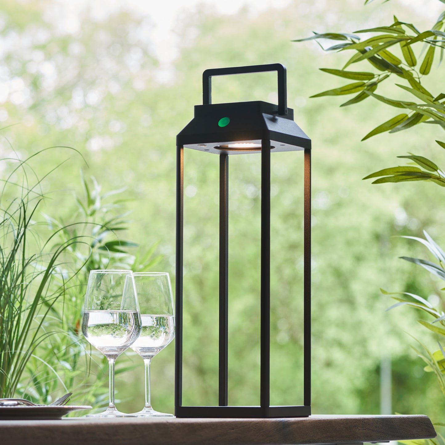Linterna Outdoor 1 Table Lamp 450x150mm
