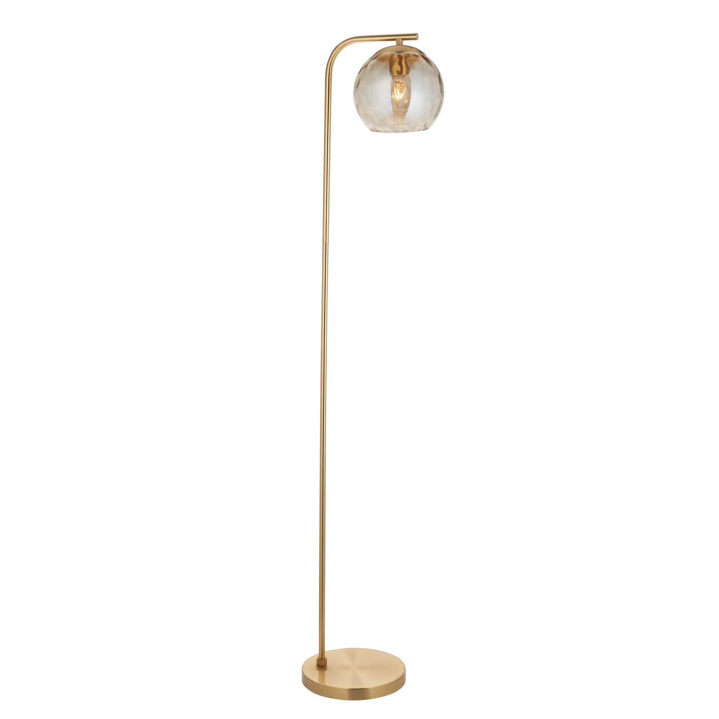 Dimple 1 Floor Light Satin Gold