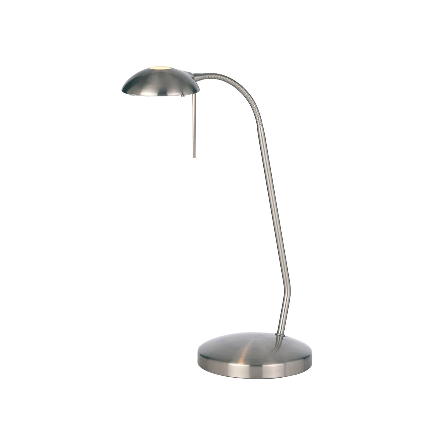 Hackney Table Lamp Satin Chrome