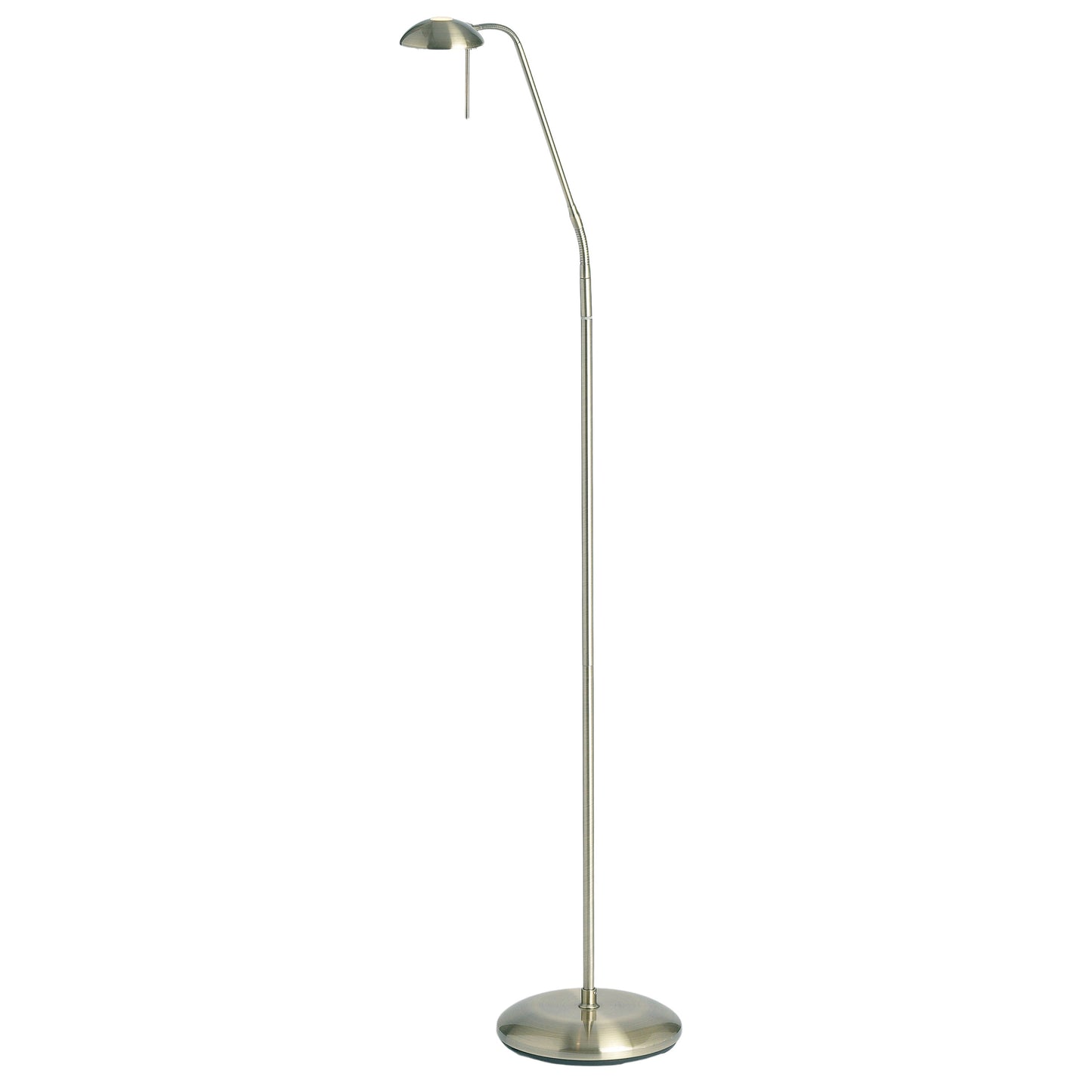 Hackney Floor Lamp Antique Brass