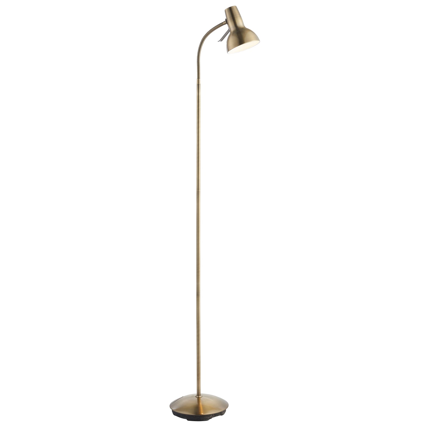 Amalfi Floor Lamp Antique Brass