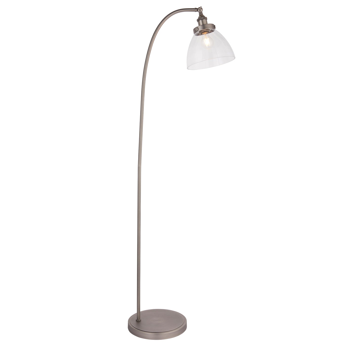 Hansen 1 Floor Light Brushed Silver