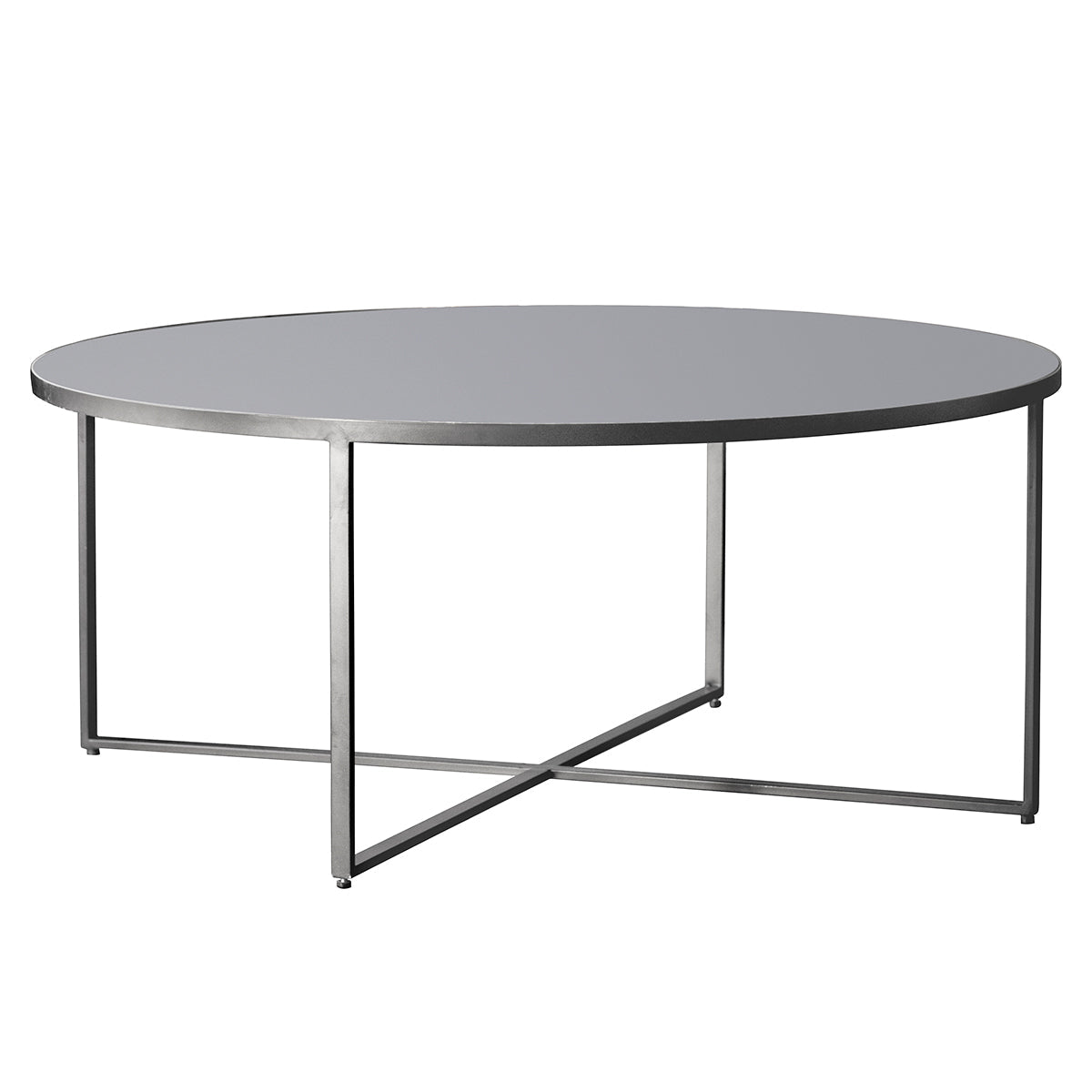 Torrance Coffee Table Silver 1000x1000x420mm