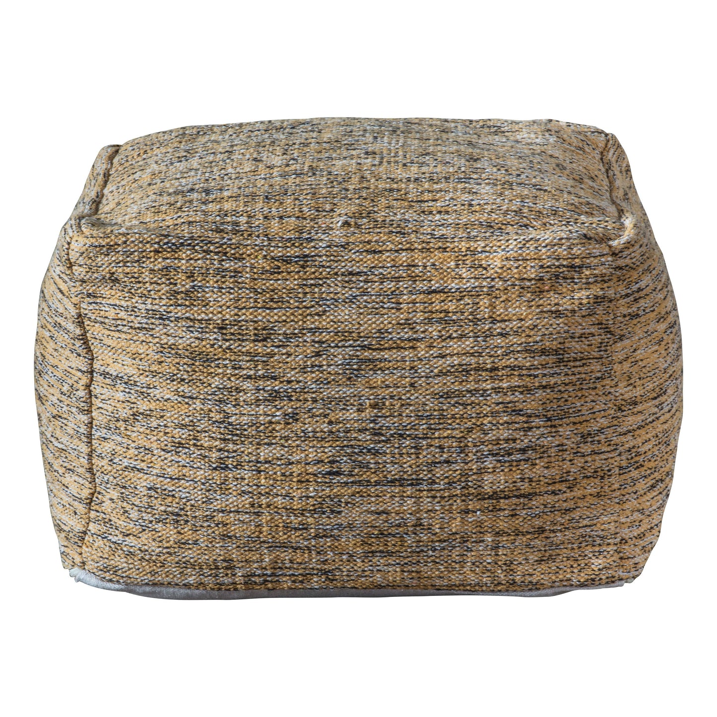 Miranda Pouffe Ochre 500x500x350mm