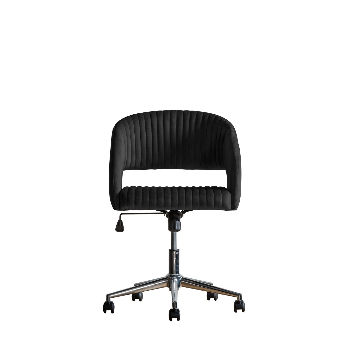 Murray Swivel Chair Black Velvet