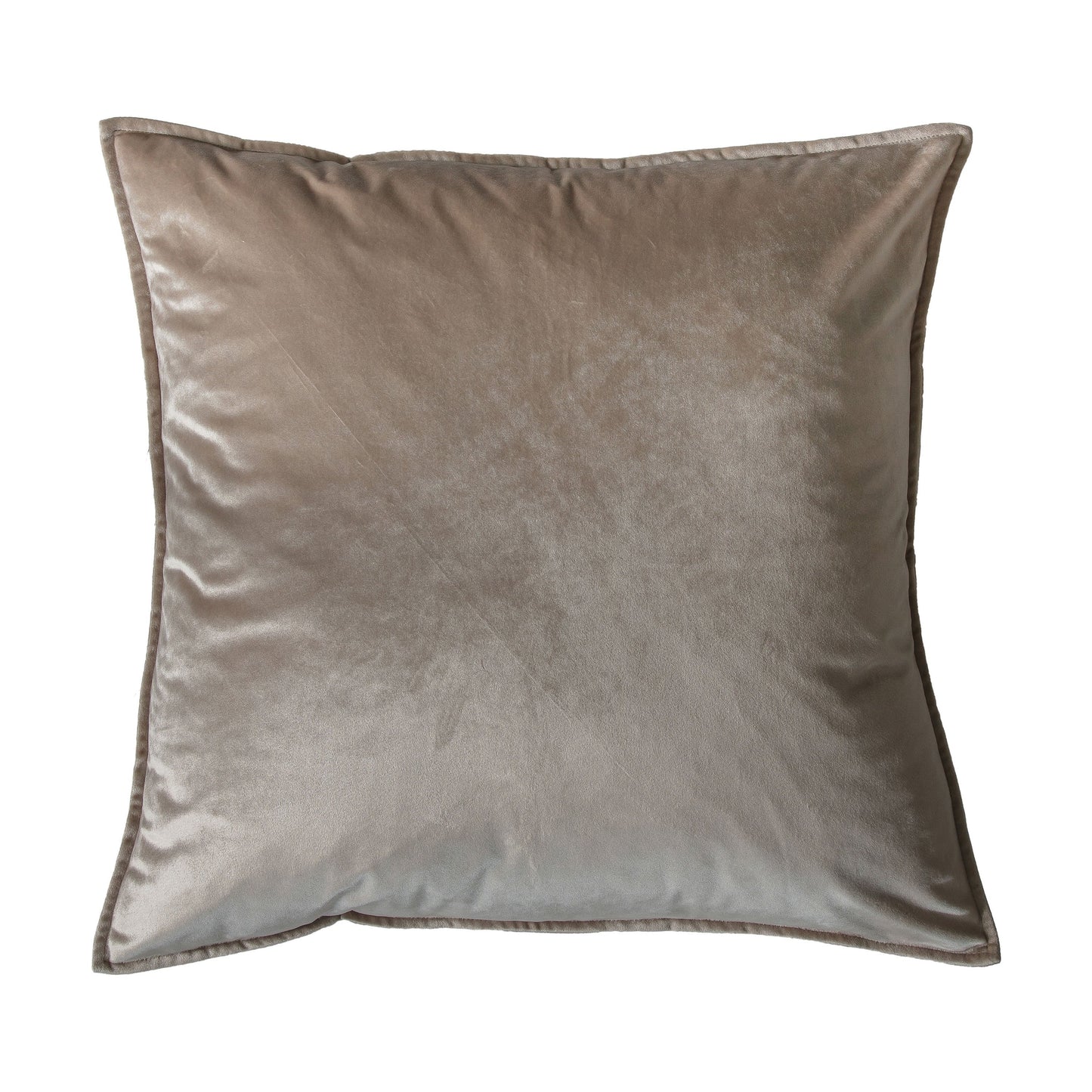 Meto Velvet Oxford Cushion Oyster 580x580mm