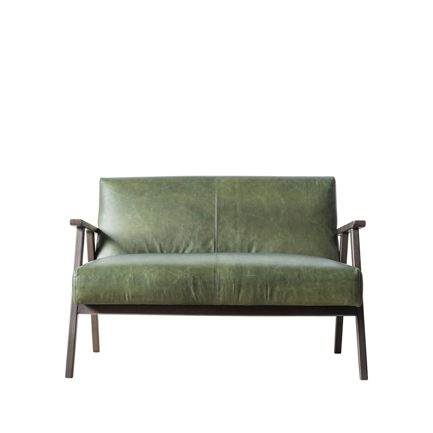 Neyland 2 Seater Sofa Heritage Green Leather
