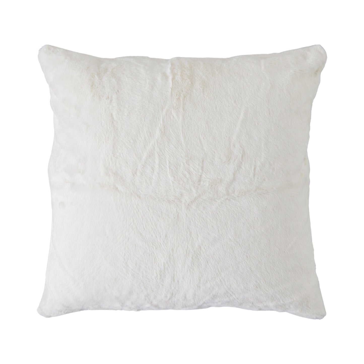 Faux Fur Cushion Cream 550x550mm