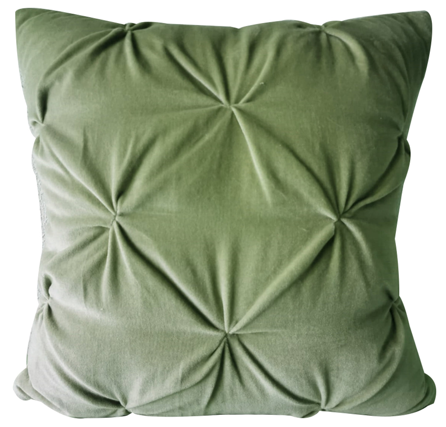 Opulent Velvet Cushion Sage 450x450mm