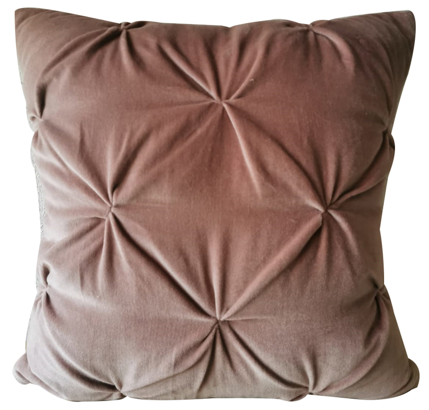 Opulent Velvet Cushion Blush 450x450mm