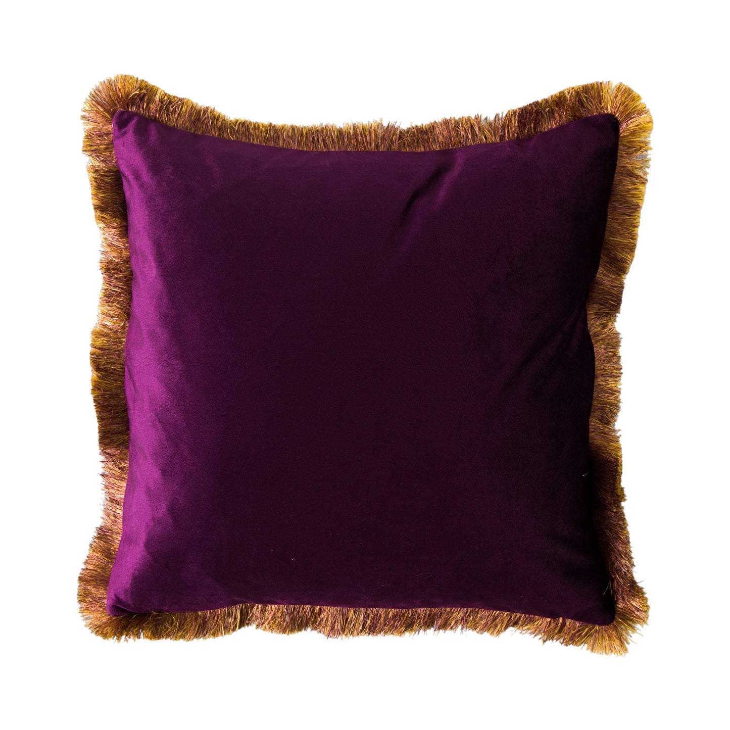 Ombre Velvet Cushion Plum 450x450mm