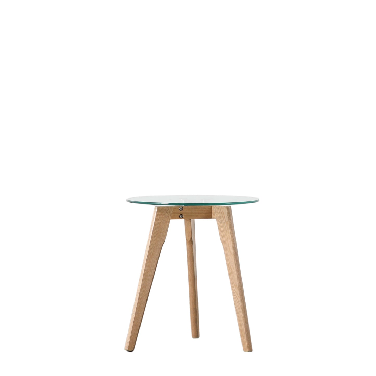 Blair Round Side Table Oak 450x450x500mm
