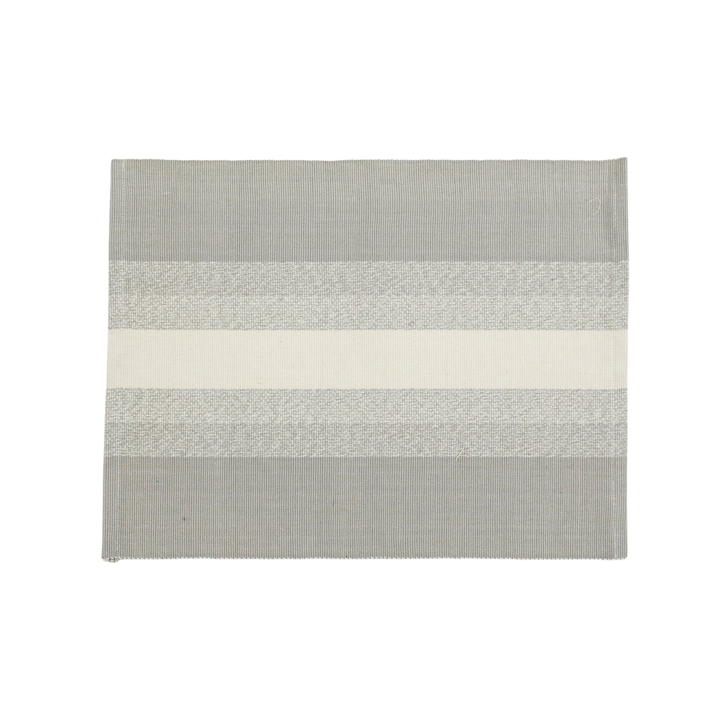 Ombre Ribbed Placemat Grey 450x350mm (4pk)