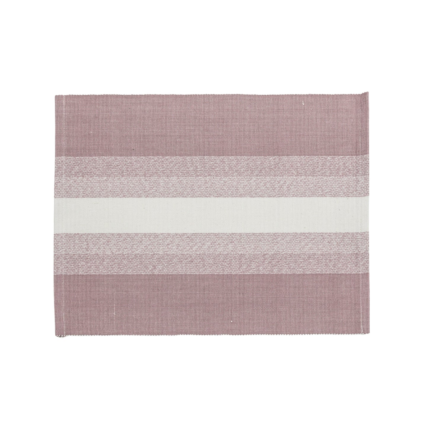 Ombre Ribbed Placemat Blush 450x350mm (4pk)