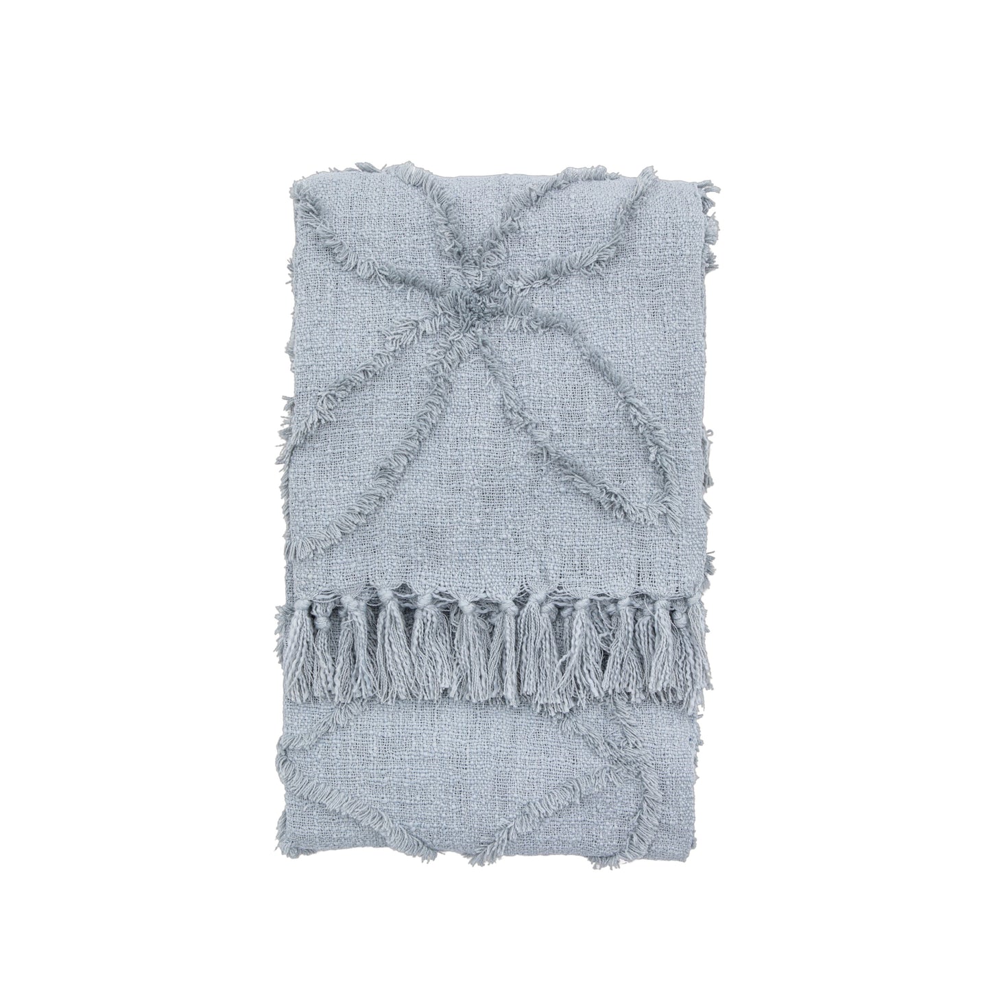 SG Miami Tufted Throw Light Grey 1300x1700mm