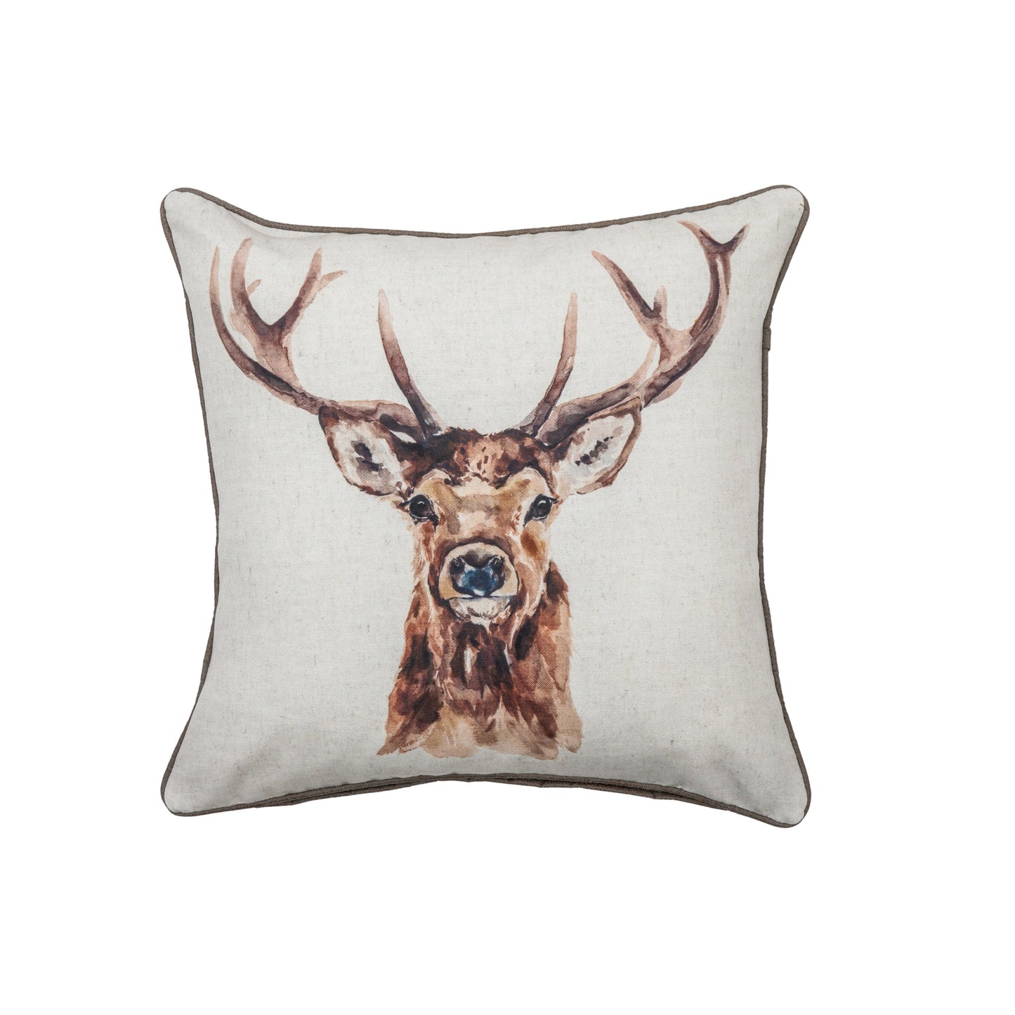 Stag Head Cushion 450x450mm