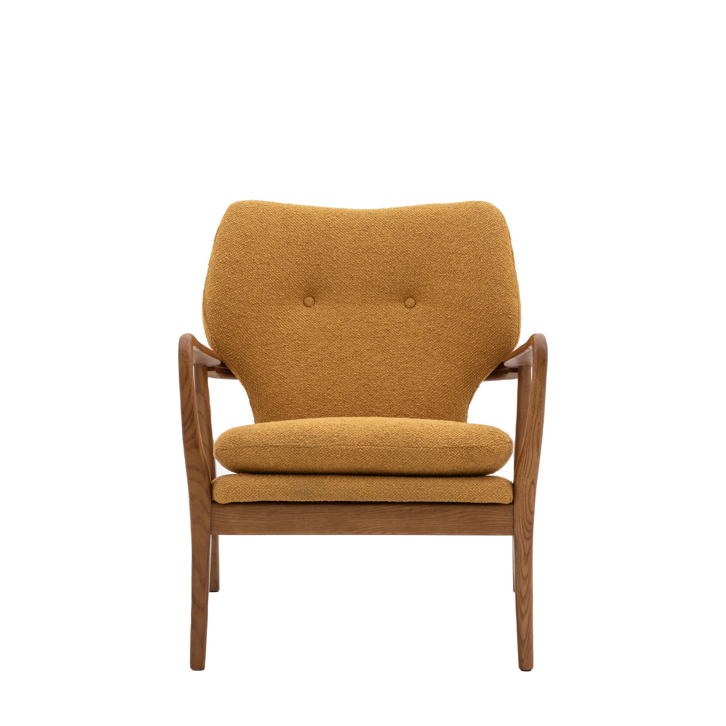 Jensen Armchair Ochre 730x740x850mm