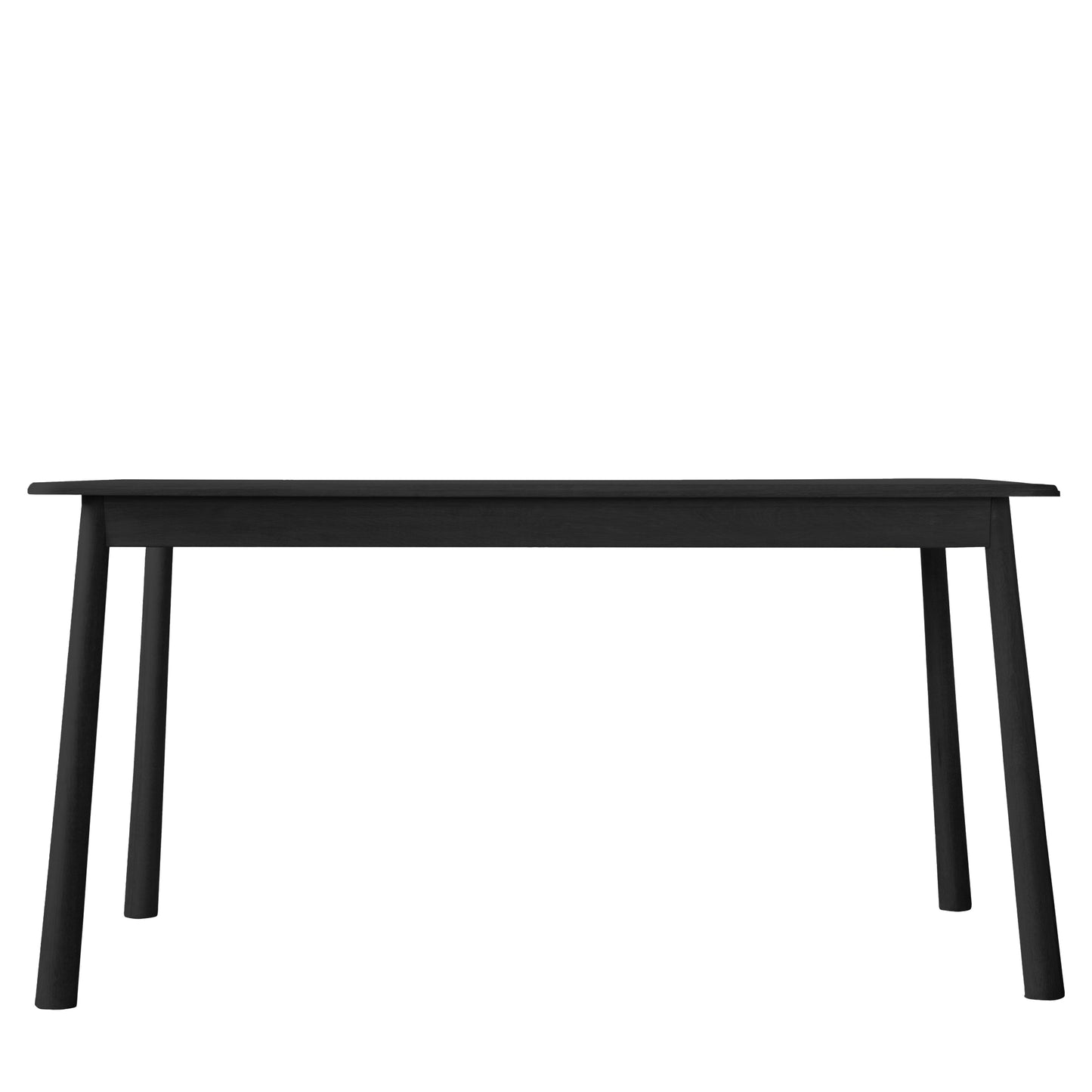 Wycombe Dining Table Black 1500x900x750mm