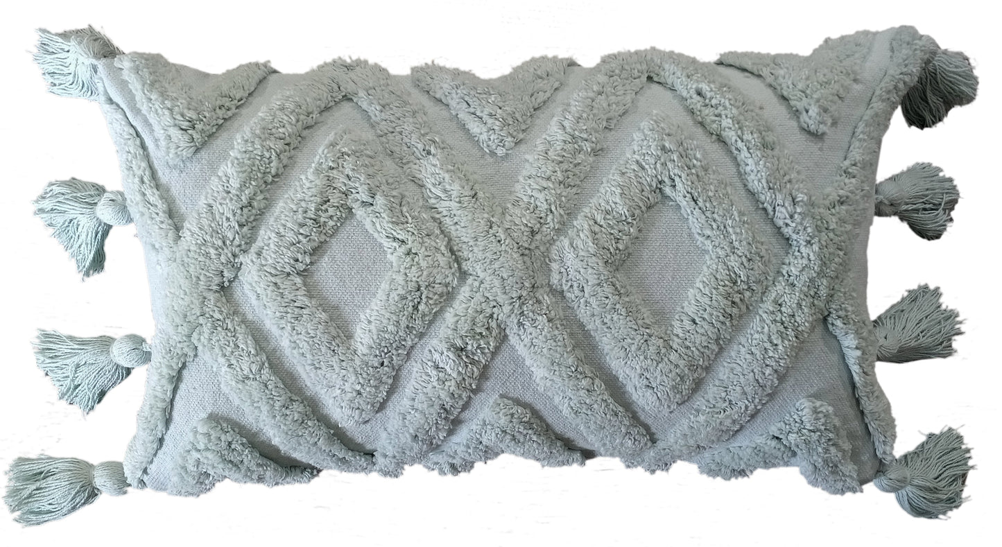 cotton tufted woven cushion 30 x 50 mint

Size: 30 x 50 cm