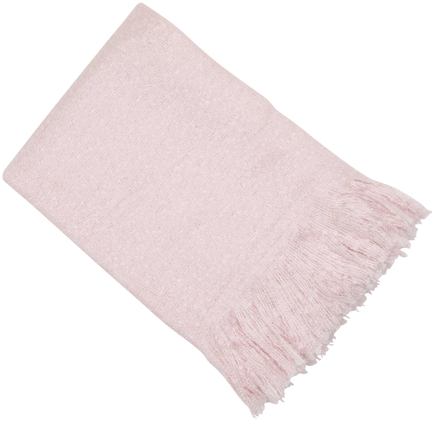 FAUX THICK MOHAIR THROW BABYPINK 130 X 180

Size: 130 X 180 cm